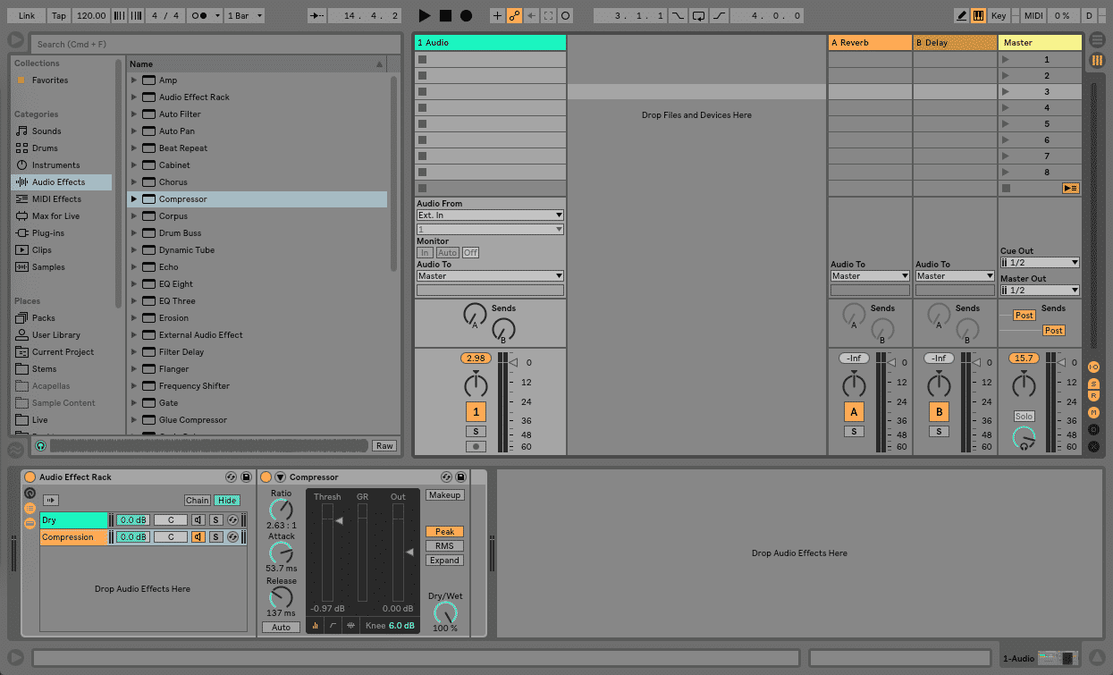 NYC Compression Parallel Compression Ableton Live