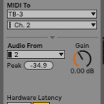 connecting hardware to Ableton Live midi