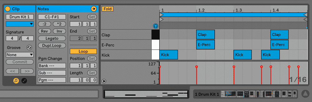 MIDI EDITOR